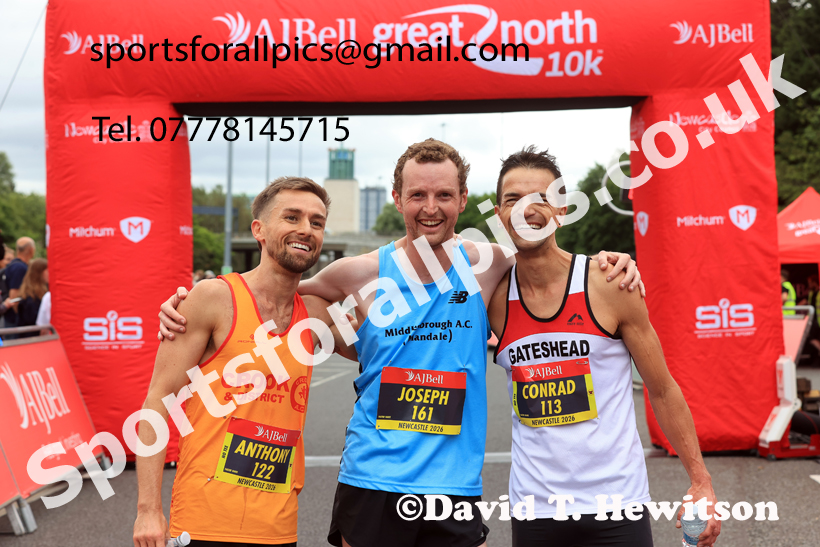 The 2026 AJBell Great North 10k, Newcastle. Photo: David T. Hewitson/Sports for All Pics